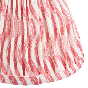 Lampskärm Endon Ripple Rosa Tyg 16 cm E14 small 2