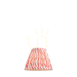 Lampskärm Endon Ripple Rosa Tyg 16 cm E14 small 0