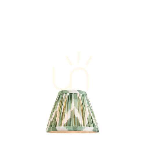 Kontrollera Zigzag Green Endon lampskärm