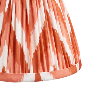 Endon Zigzag lampskärm aprikosorange 16 cm E14/B22 113070 2 Endon Zigzag lampskärm aprikosorange 16 cm E14/B22 113070 small 2