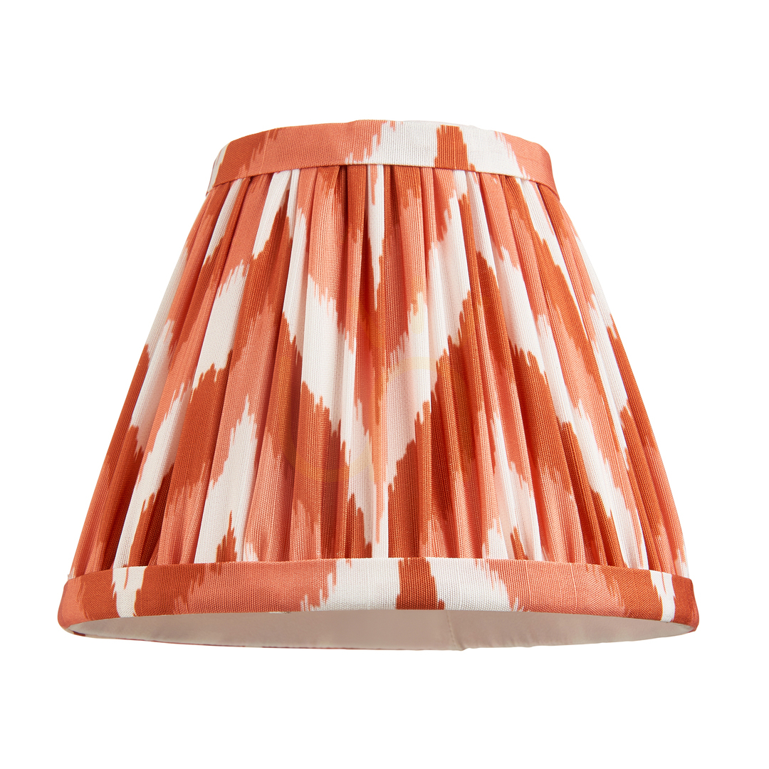 Visa Endon Zigzag lampskärm aprikosorange 16 cm E14/B22 113070 Endon Zigzag lampskärm aprikosorange 16 cm E14/B22 113070