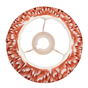 Lampskärm Endon Zigzag Orange tyg 14,5 cm 20 cm E14 3 Lampskärm Endon Zigzag Orange tyg 14,5 cm 20 cm E14 small 3
