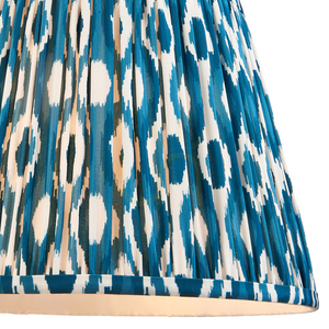 Endon Ikat 113092 blå lampskärm, 35 cm, E27/B22 small 1