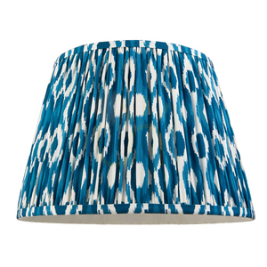 Endon Ikat 113092 blå lampskärm, 35 cm, E27/B22 small 4