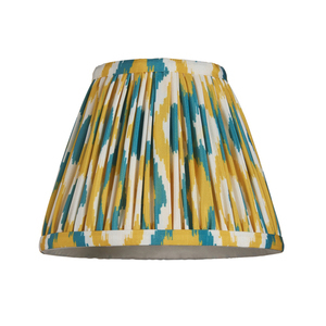 Lampskärm Ikat Gul/Jade Endon Tyg 16 cm E14 small 4