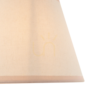 Lampskärm Endon Ivy Vit Tyg 20 cm E14 small 1