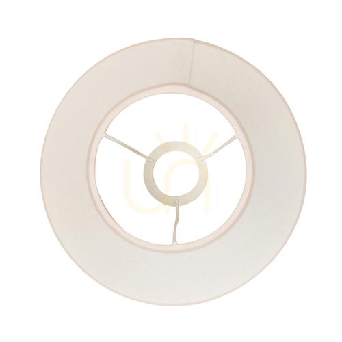 Kontrollera Lampskärm Endon Ivy Vit Tyg 25 cm E27