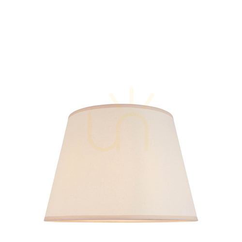 Kontrollera Lampskärm Endon Ivy Vit Tyg 40 cm E27