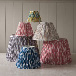 Lampskärm Endon Ikat Beige Tyg 20 cm E14 5 Lampskärm Endon Ikat Beige Tyg 20 cm E14 small 5