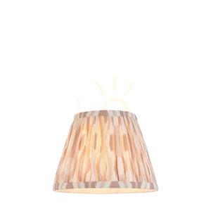 Lampskärm Endon Ikat Beige Tyg 20 cm E14 0 Lampskärm Endon Ikat Beige Tyg 20 cm E14 small 0