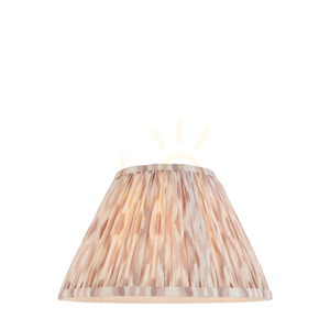 Lampskärm Endon Ikat Beige Tyg 30 cm E27 0 Lampskärm Endon Ikat Beige Tyg 30 cm E27 small 0