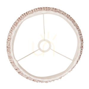 Endon Ikat beige plisserad lampskärm 35 cm E27/B22 small 3
