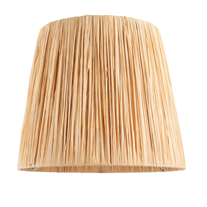Lampskärm Endon Raffia svart naturfiber E27 20 cm small 4
