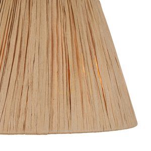 Endon Raffia konisk lampskärm i naturraffia 24 cm E27 113456 small 1