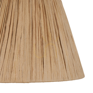 Endon Raffia konisk lampskärm i naturraffia 24 cm E27 113456 small 2