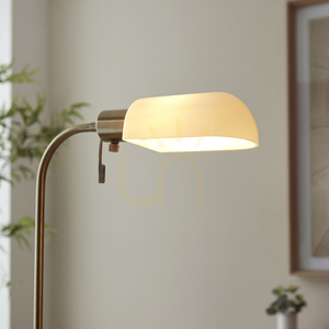 Stående lampa Endon Apotek Mässing E27 stål 110-140 cm small 4