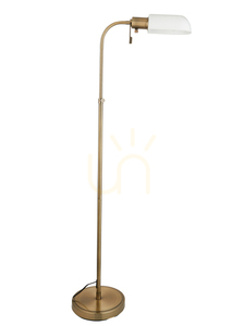 Stående lampa Endon Apotek Mässing E27 stål 110-140 cm small 6