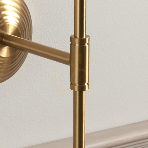 Kontrollera Vägglampa Obelisk T Bar Brass Endon