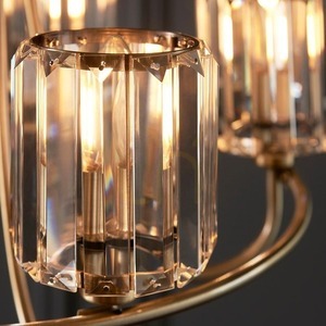 Taklampa Endon Berenice mässing 5-ljus E14 glas 鋼 7 Taklampa Endon Berenice mässing 5-ljus E14 glas 鋼 small 7