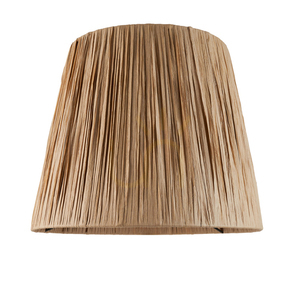 Lampskärm Endon Raffia brun naturfiber E27 32 cm small 4