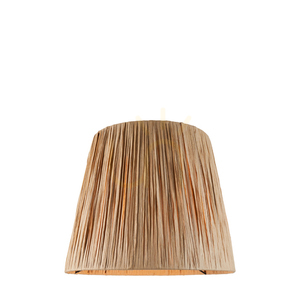 Lampskärm Endon Raffia brun naturfiber E27 32 cm small 0