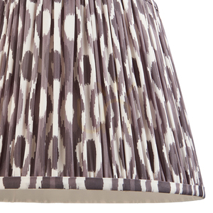 Lampskärm Endon Ikat Grå Pärlgrå Tyg E27 35 cm small 2