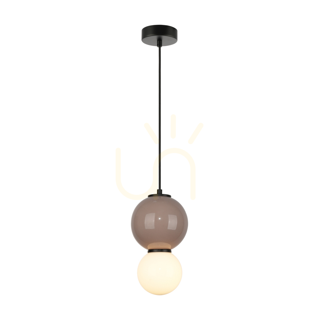 Kontrollera Pendellampa Italux Pieve LED Vit/Brun Glas Keramik 15 cm PND-95221-1S-BR Pendellampa Italux Pieve LED Vit/Brun Glas Keramik 15 cm PND-95221-1S-BR