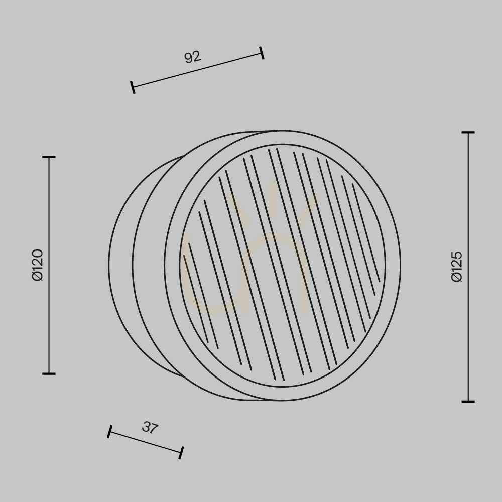 Kontrollera OLO vägglampa MOD493WL-L6PTK1 Maytoni OLO vägglampa MOD493WL-L6PTK1 Maytoni
