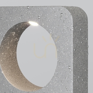 Maytoni BETONE IP65 lyktstolpe - LED-trädgårdslampa small 3