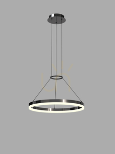 Aviano PERPIGNON LED-pendellampa 6049-0110, svart krom, 50 cm small 1