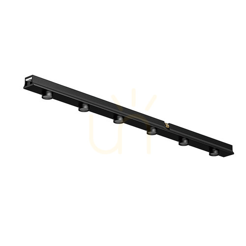 Kontrollera Magnetisk ultrasmal DOT-lampa 6W 3000k svart ZAMBELIS