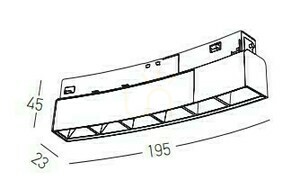 Grilllampa 8W 3000k svart dimbar ZAMBELIS small 1