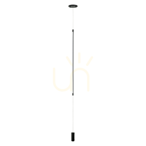 22W LED-lampa 22W 3000k Aluminium Svart Matt ZAMBELIS small 3