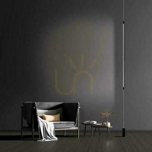 Kontrollera 22W LED-lampa 22W 3000k Aluminium Svart Matt ZAMBELIS