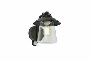 Vägglampa för utomhusbruk Lutec CATE svart aluminium 22 cm 5264207213 small 1