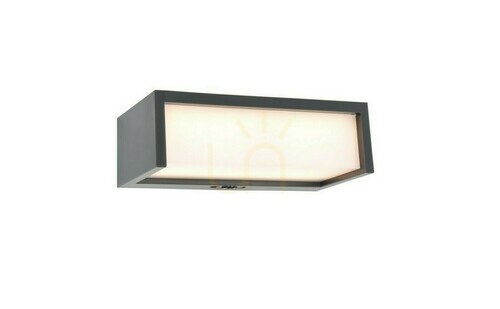 Kontrollera Vägglampa utomhus Lutec Telis LED 11W sensor grå 6929701335