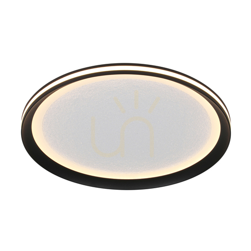 Kontrollera Plafond Italux Artizo LED svart 41,5 cm PLF-02326-M-BK