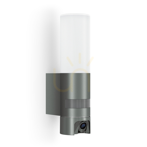 Kontrollera Fasadarmatur med kamera och sensor Steinel L 625 CAM SC LED PIR 14W LED 3000K 925lm IP44 IK03 230V antracit / aluminium