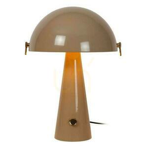 Bordslampa Lucide BARONE beige metall retro 38 cm 65502/52/41 small 5
