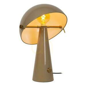 Bordslampa Lucide BARONE beige metall retro 38 cm 65502/52/41 small 0