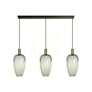 Lucide AURELIE pendellampa 3-ljus guld svart metall 21442/03/10 small 2