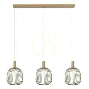 Pendant Lights Lucide Esterel Beige Metall 3-Ljus 50 cm 21446/13/41 small 2