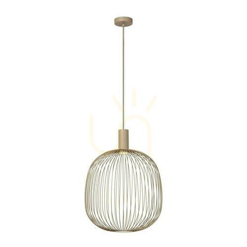Kontrollera Lucide ESTEREL Beige Pendellampa Metall 40 cm 21446/40/41