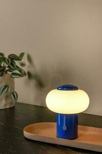 Lucide GUSTAV blå bordslampa LED dimbar USB 44520/01/35 small 4