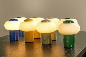 Lucide GUSTAV bordslampa grön LED dimbar USB 44521/01/33 small 6