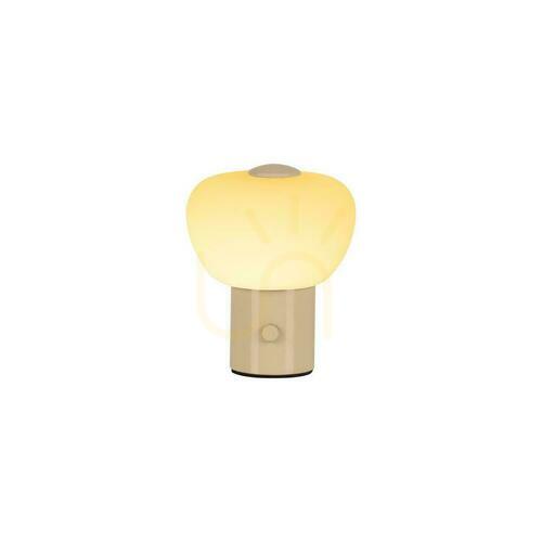 Kontrollera Bordslampa Lucide GUSTAV beige LED dimbar USB 44521/01/38