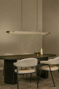 Taklampa Lucide LIANE brun aluminium 2-ljus LED 40W 46404/99/97 small 5