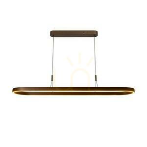 Taklampa Lucide LIANE brun aluminium 2-ljus LED 40W 46404/99/97 small 0