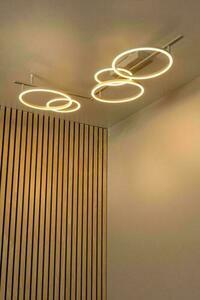 Plafond Lucide Nicola beige LED 37W 49 cm 53113/36/41 small 5