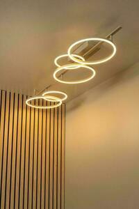 Plafond Lucide Nicola beige LED 37W 49 cm 53113/36/41 small 6